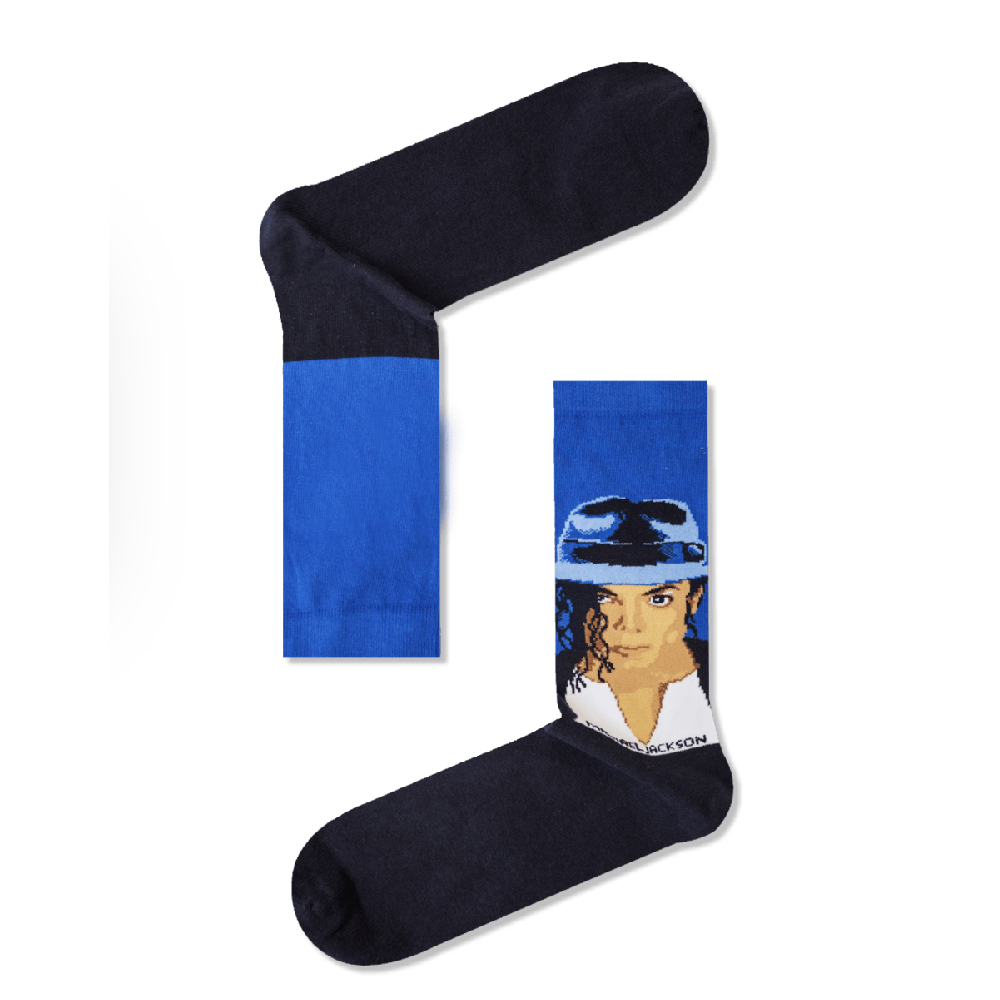 Michael Jackson socks.